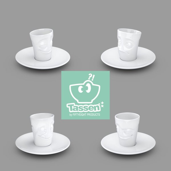 4er Set Espresso-Tassen - by 58 products